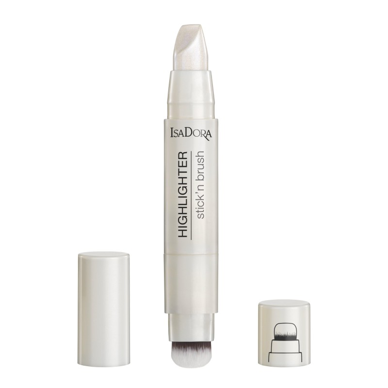 Isadora Highlighter Stick'n Brush Frosty Glow 20