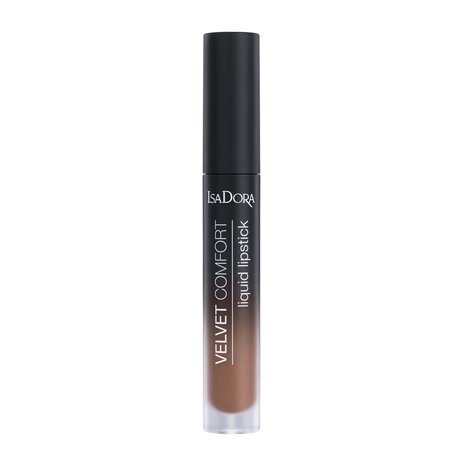 Isadora Velvet Comfort Liquid Lipstick Cool Brown 68