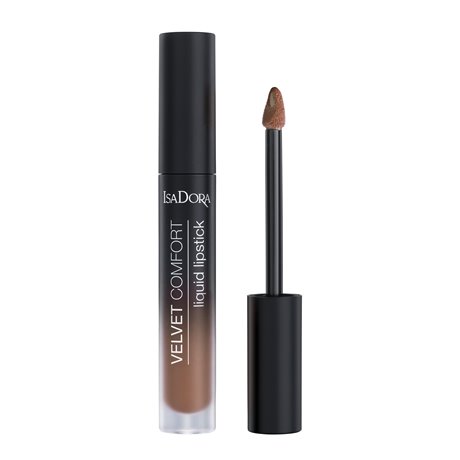 Isadora Velvet Comfort Liquid Lipstick Cool Brown 68