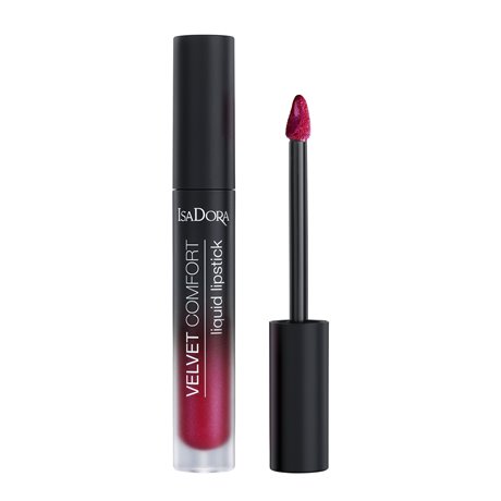 Isadora Velvet Comfort Liquid Lipstick Drama Pink 75