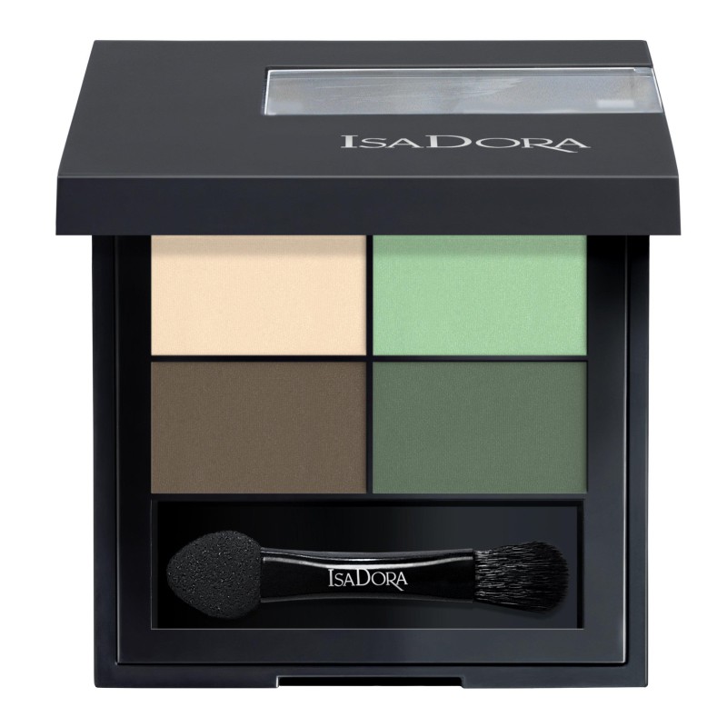 Isadora Eyeshadow Quartet Neo Mint 02