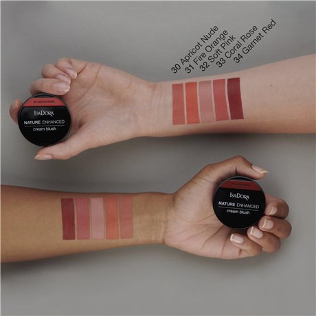 Isadora Nature Enhanced Cream Blush Fire Orange 31 Isadora Nature Enhanced Cream Blush Fire Orange 31