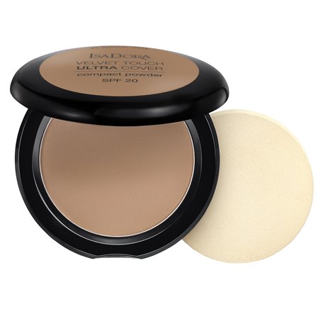 Isadora Velvet Touch Ultra Cover Compact Powder SPF 20 Neutral Almond 68