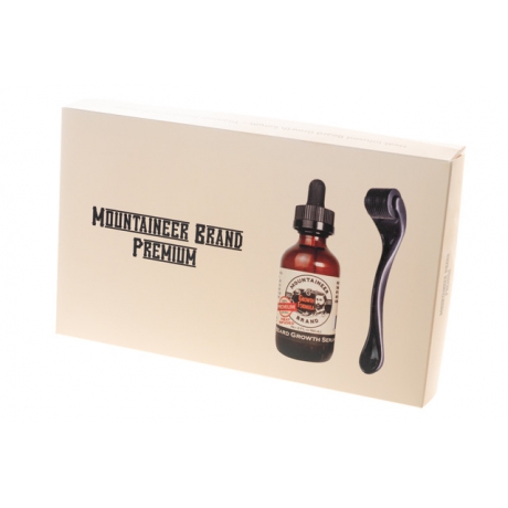 Mountaineer Brand Beard Growth Serum & Titanium Dermaroller Set Mountaineer Brand Beard Growth Serum & Titanium Dermaroller Set
