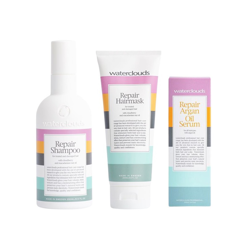 Waterclouds Repair Argan Trio Waterclouds Repair Argan Trio