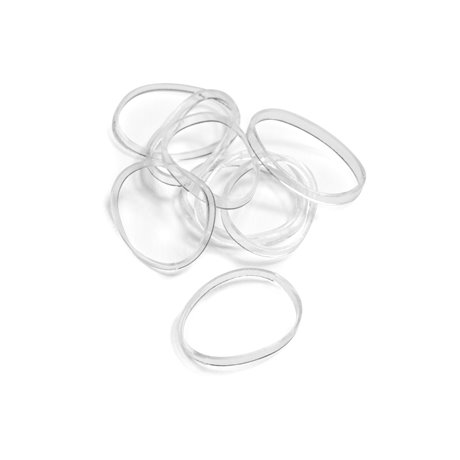 Hårband i Silikon Färg - Clear