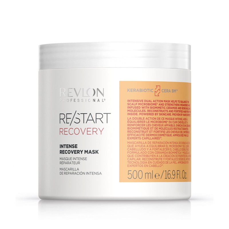 Revlon Professional Restart Recovery Intense Recovery Mask 500ml Revlon Professional Restart Recovery Intense Recovery Mask 500ml