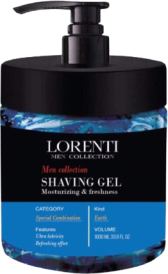 Lorenti Shaving Gel Moisturizing & freshness 1000ml