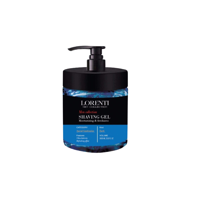 Lorenti Shaving Gel Moisturizing & freshness 1000ml Lorenti Shaving Gel Moisturizing & freshness 1000ml