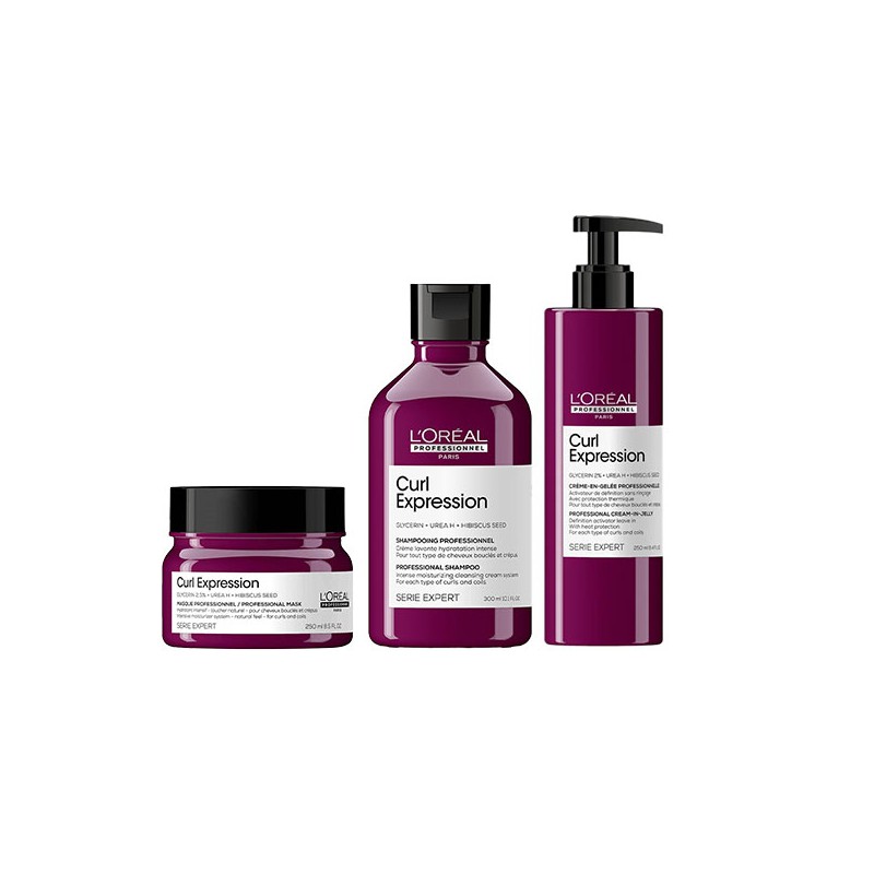 L'Oréal Professionnel Curl Expression Trio L'Oréal Professionnel Curl Expression Trio