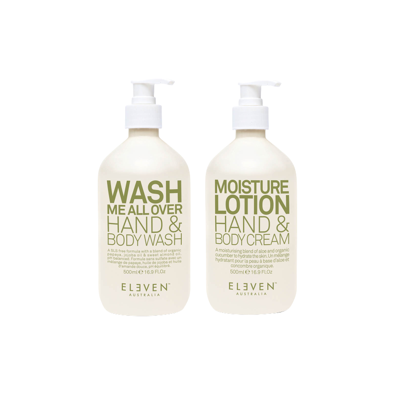 Eleven Australia Wash Me All Over + Moisture Lotion 500ml