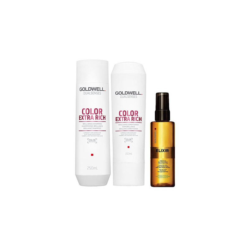 Goldwell Dualsenses Color Extra Rich Paket + Elixir