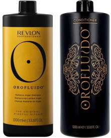 Orofluido XXL Shampoo & Conditioner 1000ml inkl pumpar (2)