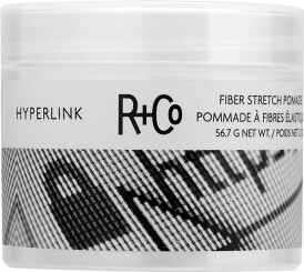 R+Co HYPERLINK Fiber Stretch Pomade 56g