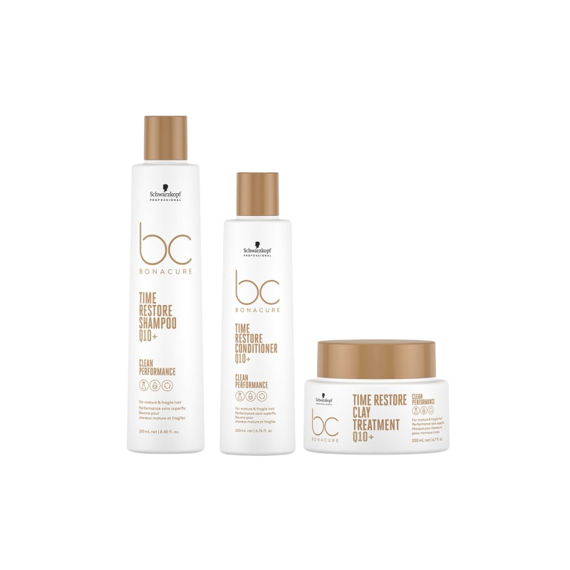Schwarzkopf BC Bonacure Time Restore Trio 250ml + 200ml + 200ml