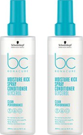 Schwarzkopf BC Bonacure Moisture Kick Spray 2x 200ml