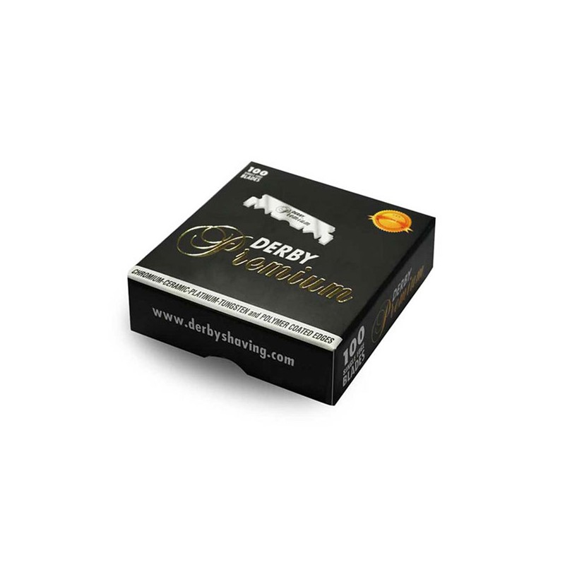 Derby Premium Professional Single Edge Razor Blades x100