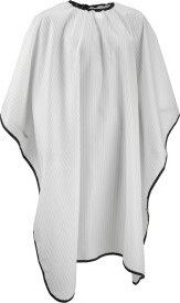 Cutting cape barber, white