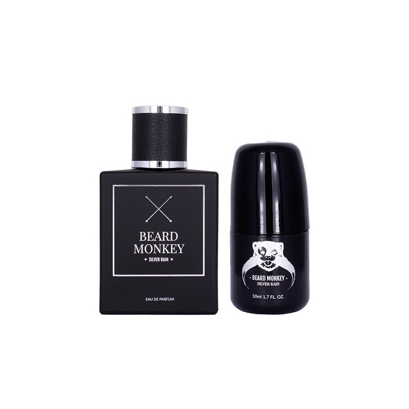 Beard Monkey Kit Parfym Silver Rain Parfym & Deo Beard Monkey Kit Parfym Silver Rain Parfym & Deo