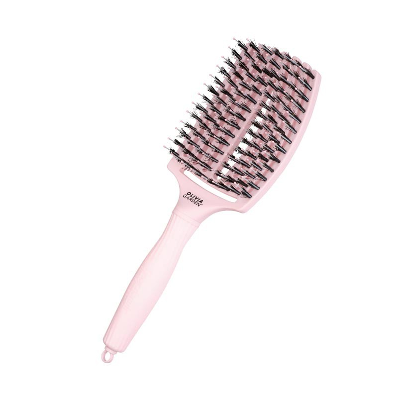 Olivia Garden Finger Brush Combo Pastel Pink L