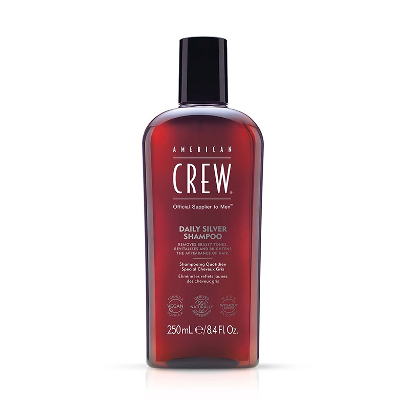American Crew Hair & Body Daily Silver Shampoo  250ml