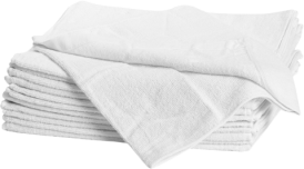 Towel white 34x82 cm x12st