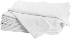 Towel White 34x82 cm 10pcs