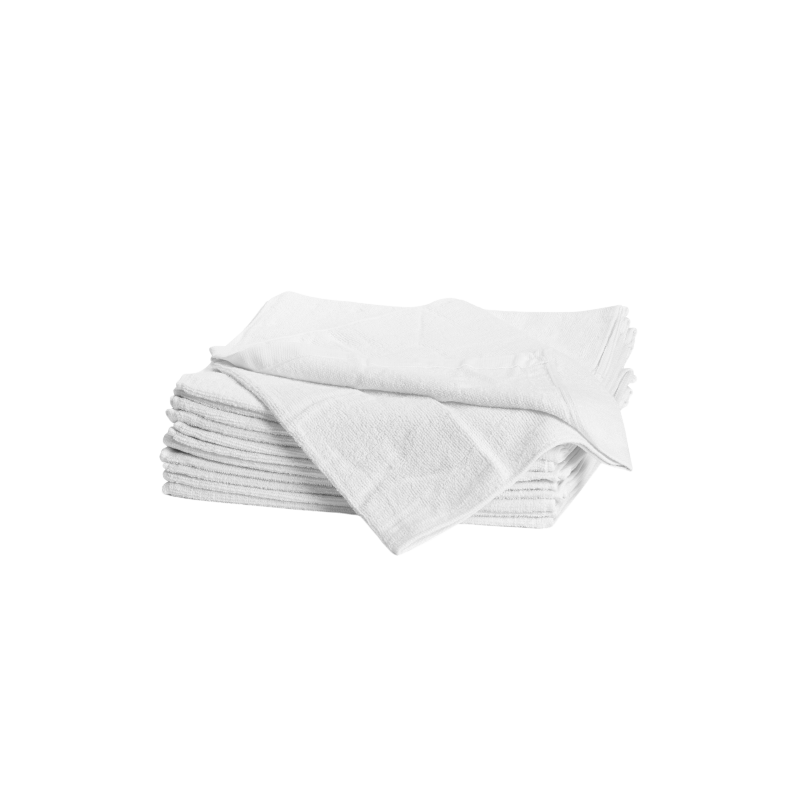 Towel White 34x82 cm 10pcs