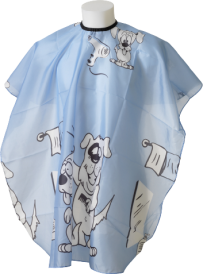 Child cape "doggy blue"