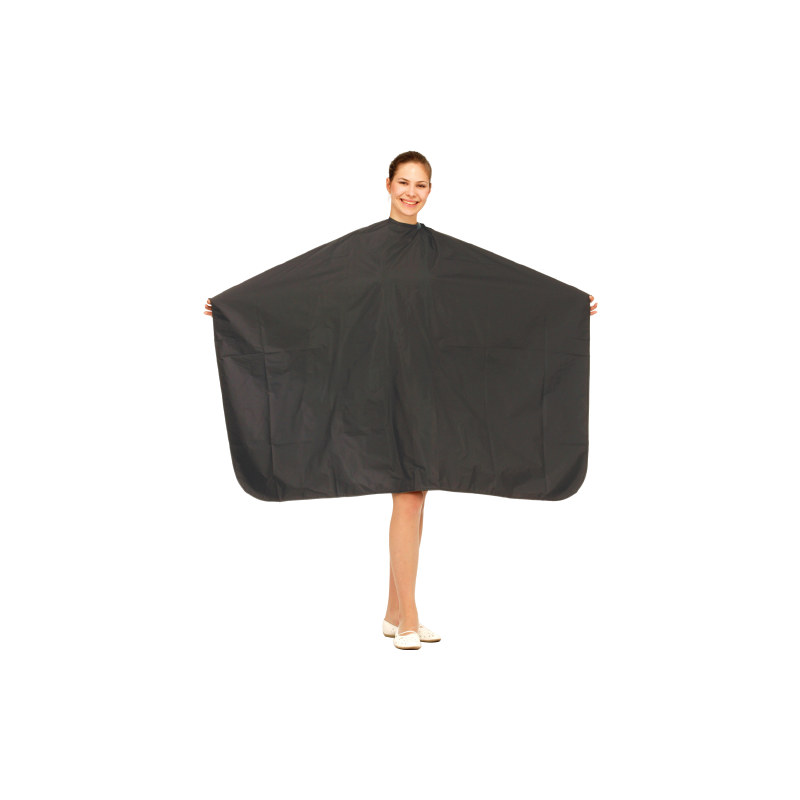 Hairdye cape. black wide