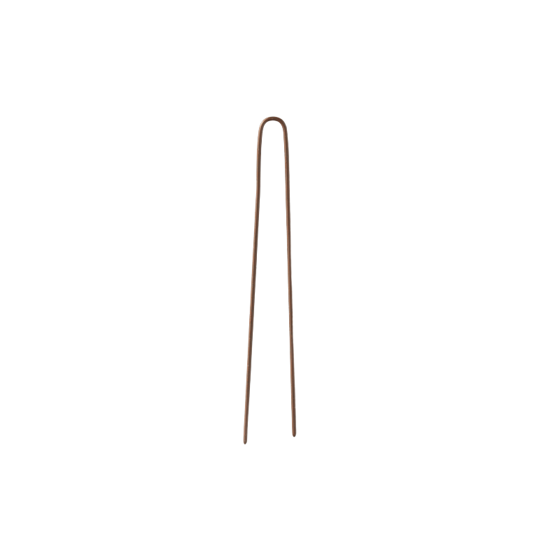 Postich pin 323. brown. 55 mm