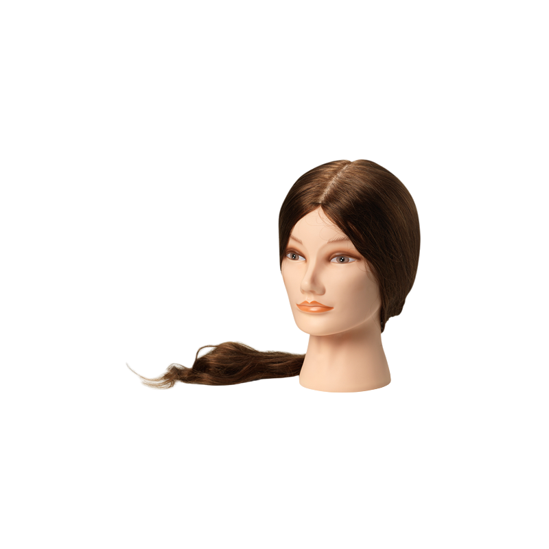 Premium Mannequin Female Extra long darkbrown (55-60cm)