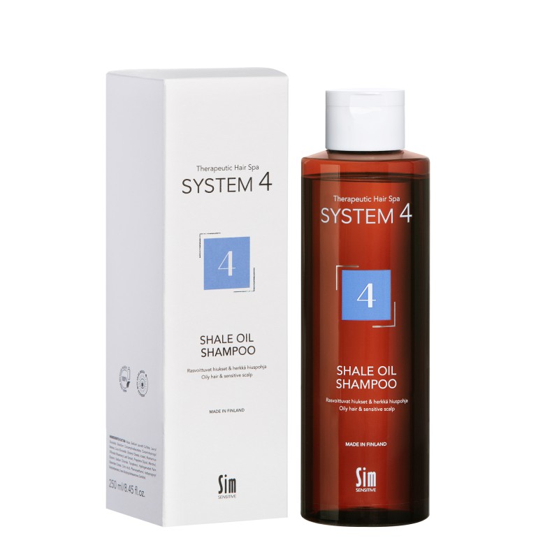 Sim Sensitive System 4 Shale Oil Shampoo 4 250ml