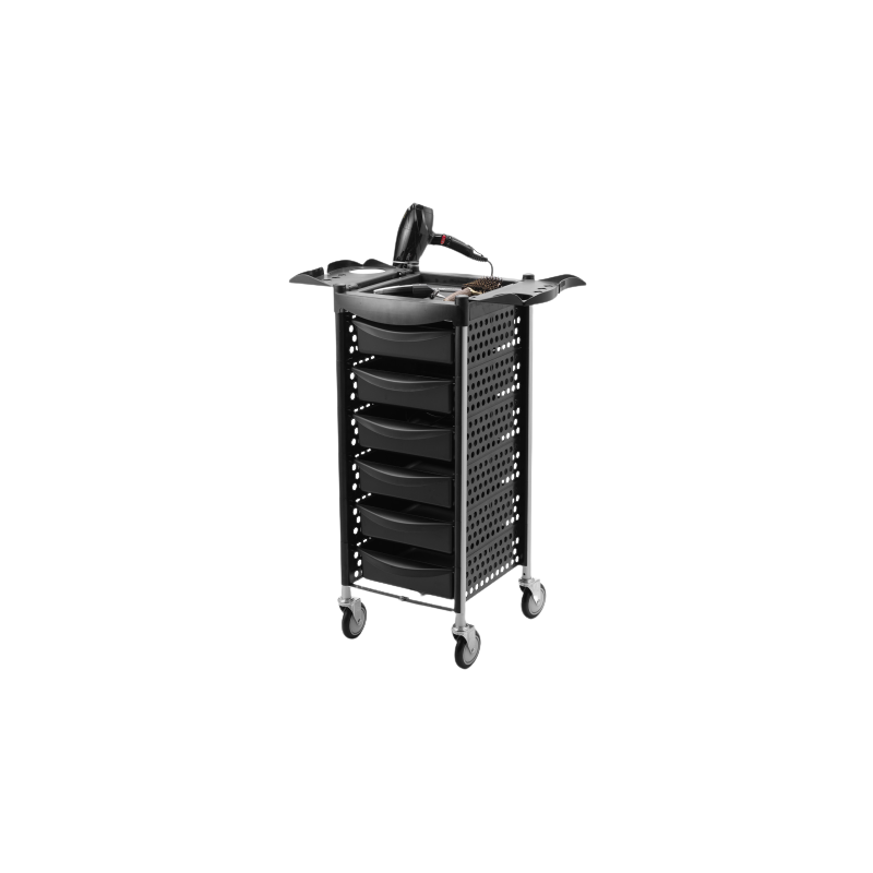 Salon trolley. black