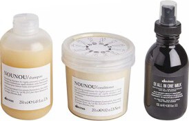 Davines NOUNOU Schampo 250ml + Conditioner 250ml + Oi All In One Milk 135ml