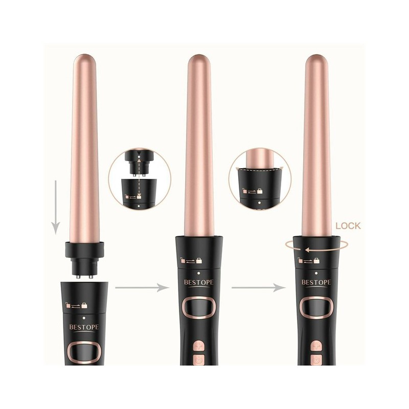 Bestope - Proffesional Hair Curling Wand Locktång