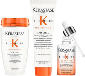 Kérastase Nutritive Bain Satin, Lait Vital & Serum