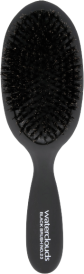 Waterclouds Black Brush NO.23 Natural Oval - Äkta Oval