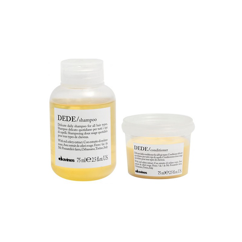 Davines DEDE Shampoo 75ml + Conditioner 75ml DUO Davines DEDE Shampoo 75ml + Conditioner 75ml DUO