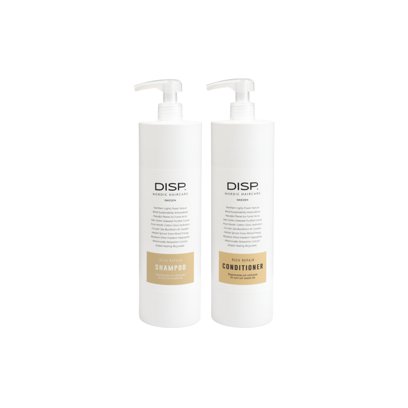 Disp Rich Repair Shampoo + Conditioner 1000ml Disp Rich Repair Shampoo + Conditioner 1000ml