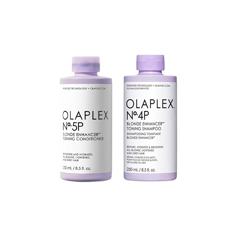 Olaplex No. 5P Blond Enhancer Toning Conditioner 250ml + No.4P Blonde Enhancer Toning Shampoo 250ml250ml
