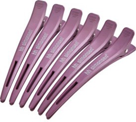 HH Simonsen Carbon Clips PURPLE (6 st) Ltd Ed