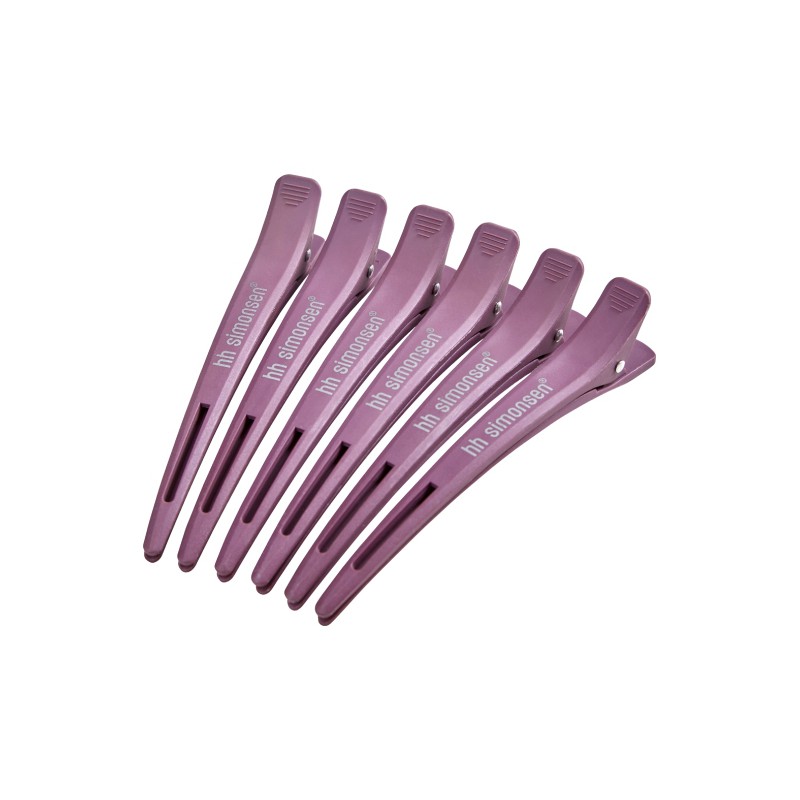 HH Simonsen Carbon Clips PURPLE (6 st) Ltd Ed
