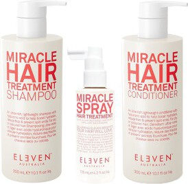 Eleven Australia Miracle Trio - Shampoo + Conditioner + Miracle Spray Hair Treatment