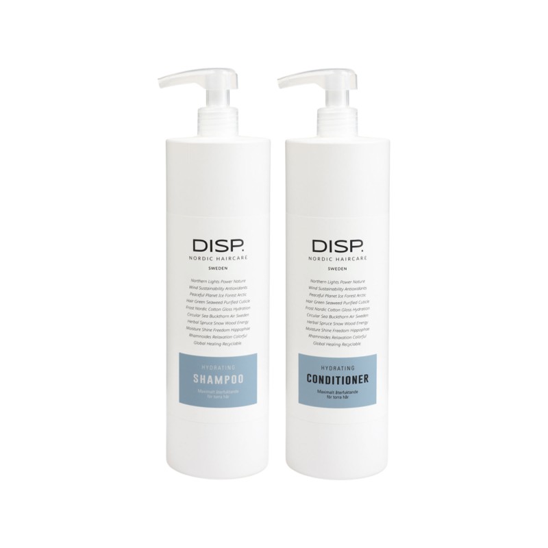 Disp Hydrating Shampoo + Conditioner 1000ml Disp Hydrating Shampoo + Conditioner 1000ml
