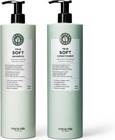 Maria Nila True Soft Shampoo + Conditioner 1000ml