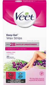 Veet Easy-Gel Wax Strips Normal Skin 20st
