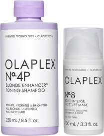 Olaplex No.4 Blond Enhancer Moisture Mask Duo