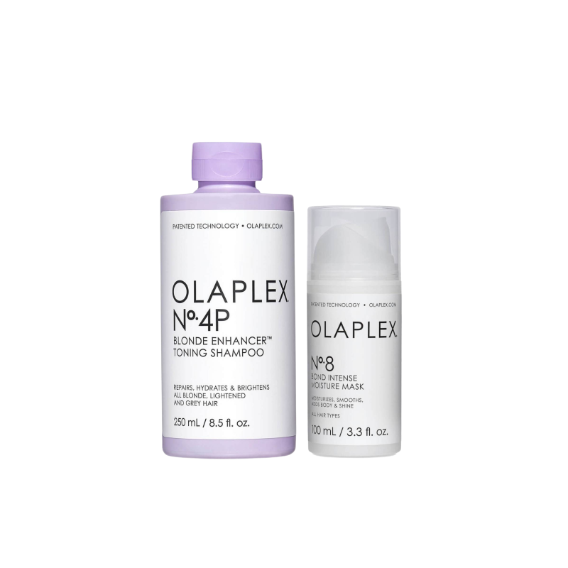 Olaplex No.4 Blond Enhancer Moisture Mask Duo