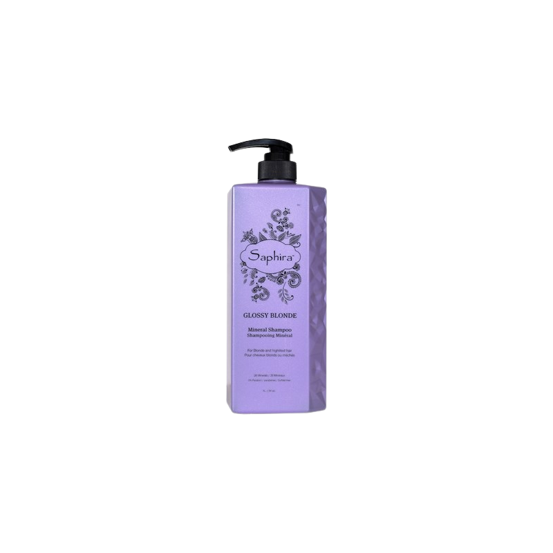 Saphira Glossy Blonde Mineral Shampoo 250ml